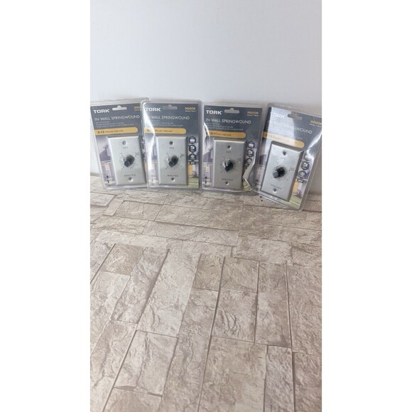 Tork Other - 4 In-Wall Spring Wound 15 Min Indoor Commercial Grade Mechanical Interval Timer